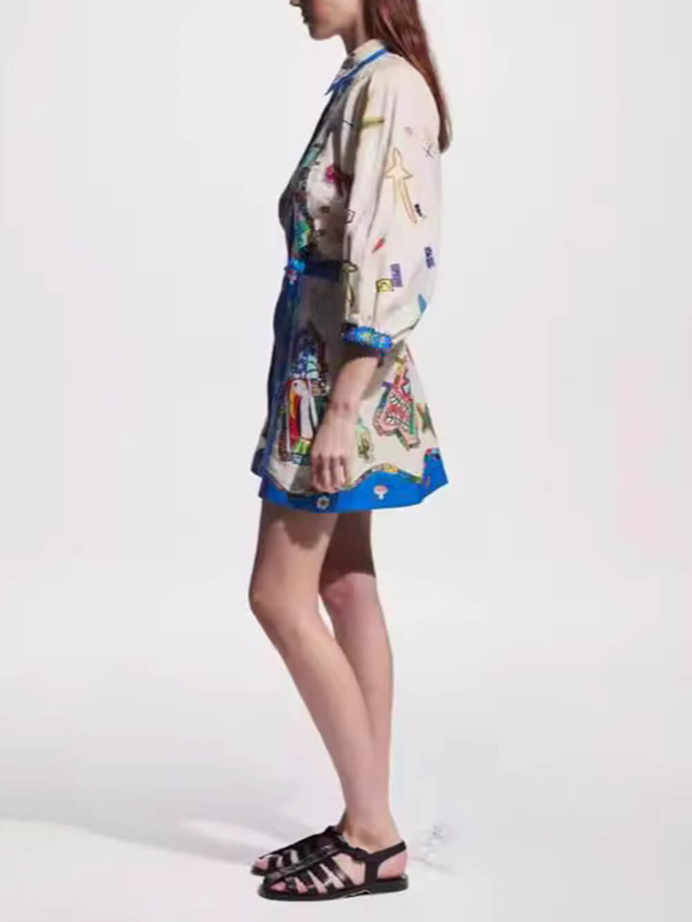 Versatile Peplum Layered Mini Dress - TheBohoBloom