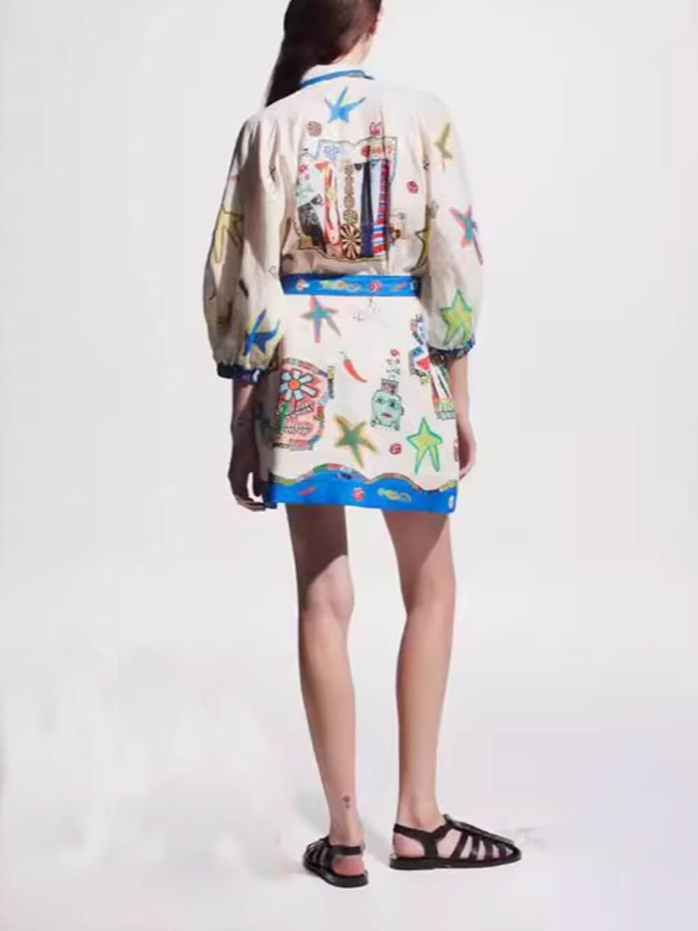 Versatile Peplum Layered Mini Dress - TheBohoBloom