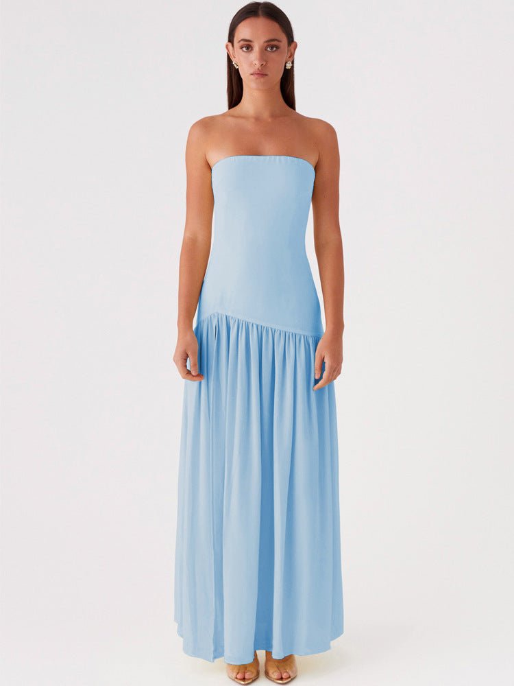 Timeless Allure Strapless Maxi Dress - TheBohoBloom