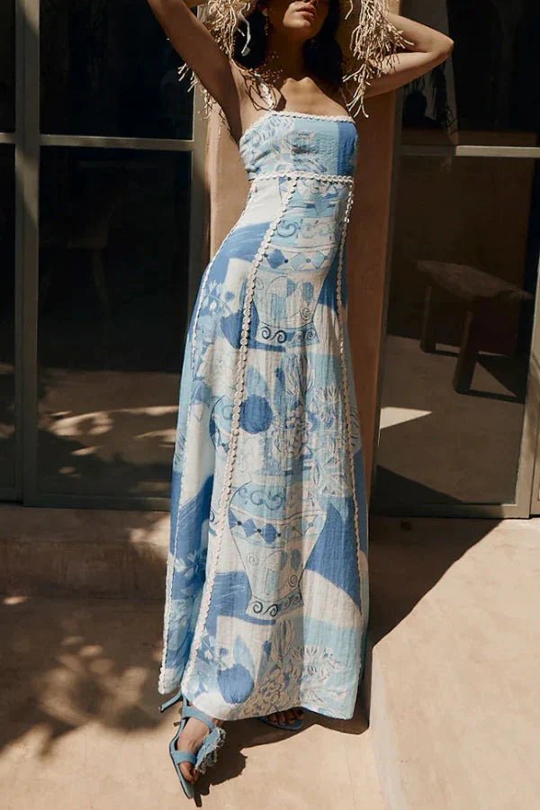 Aegean Breeze Maxi Dress - TheBohoBloom