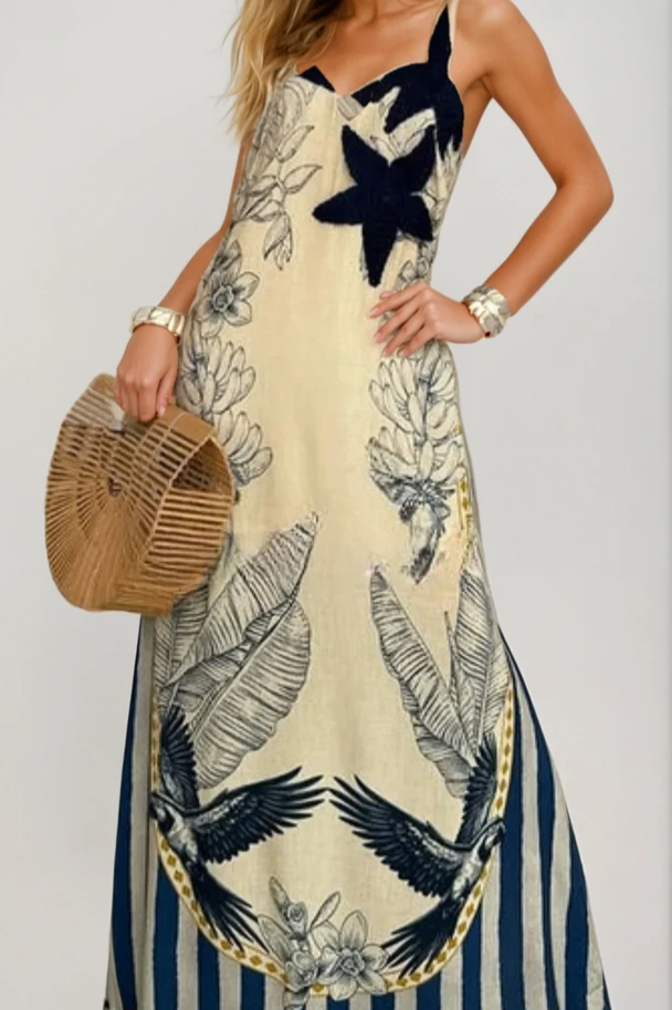 Sand & Flight Maxi Dress