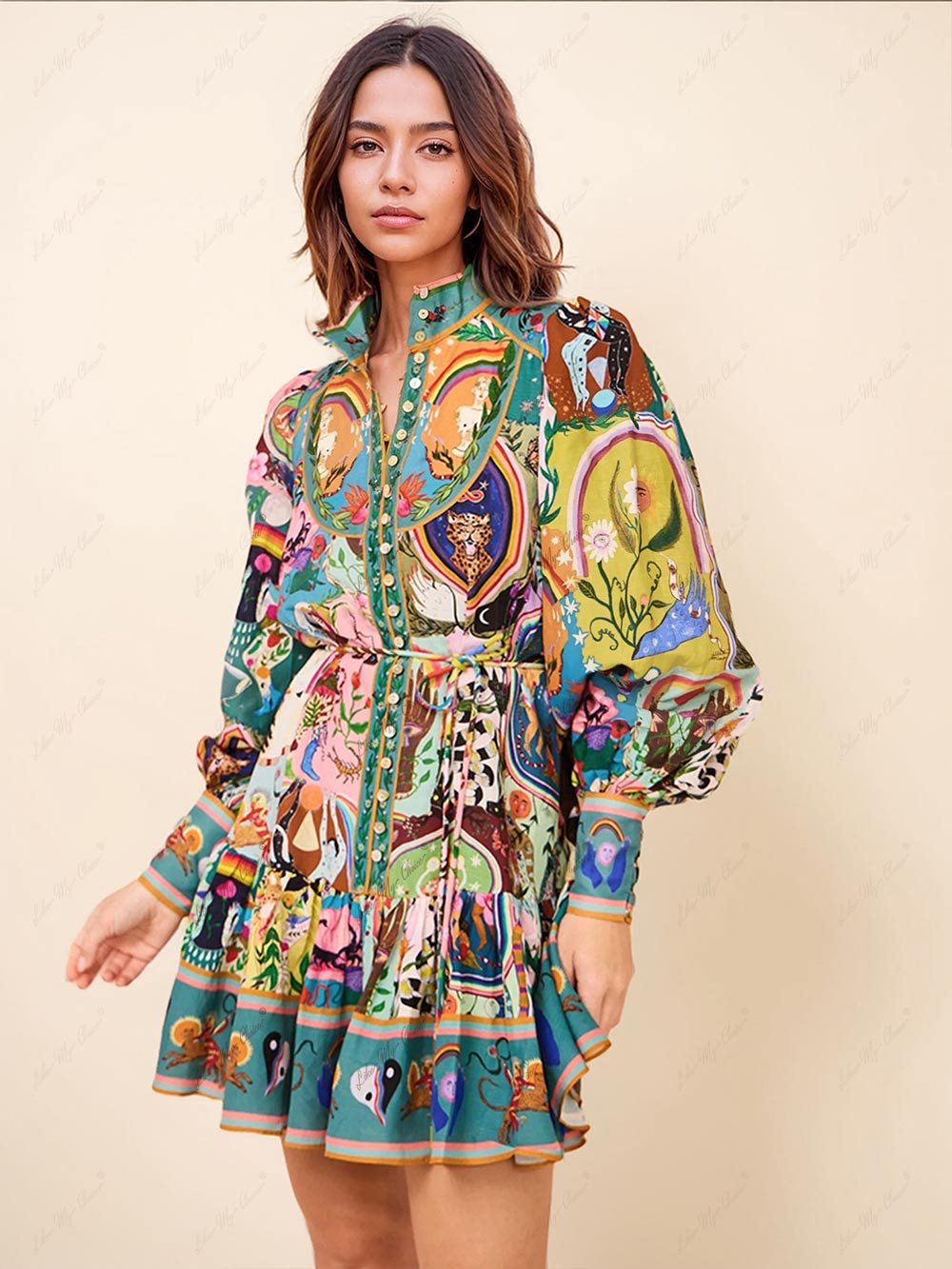 Street Style Icon Mini Dress - TheBohoBloom