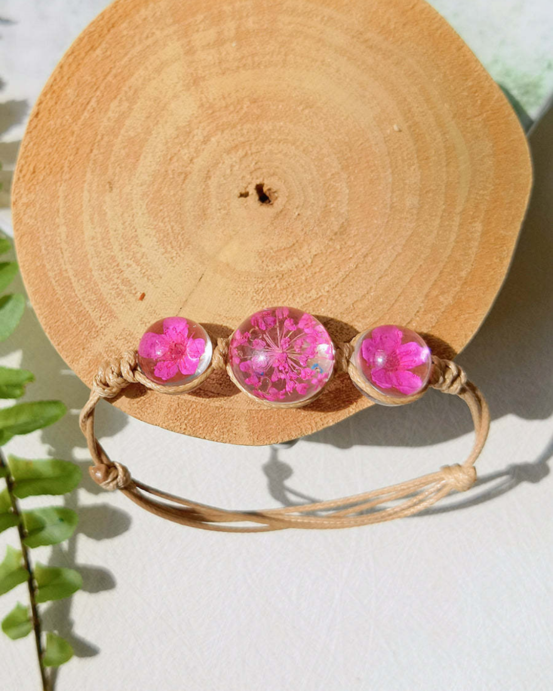Pulsera de cuerda botánica Bloomkeeper
