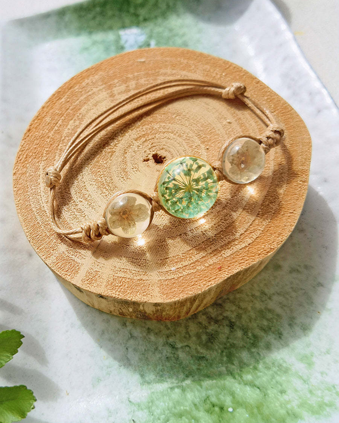 Pulsera de cuerda botánica Bloomkeeper
