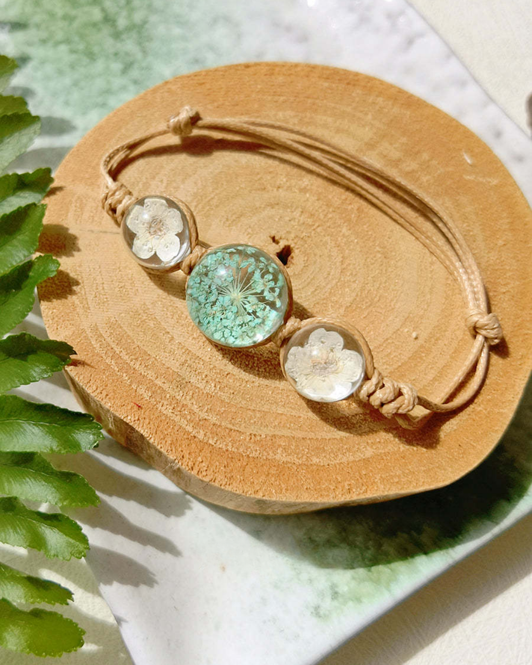 Pulsera de cuerda botánica Bloomkeeper