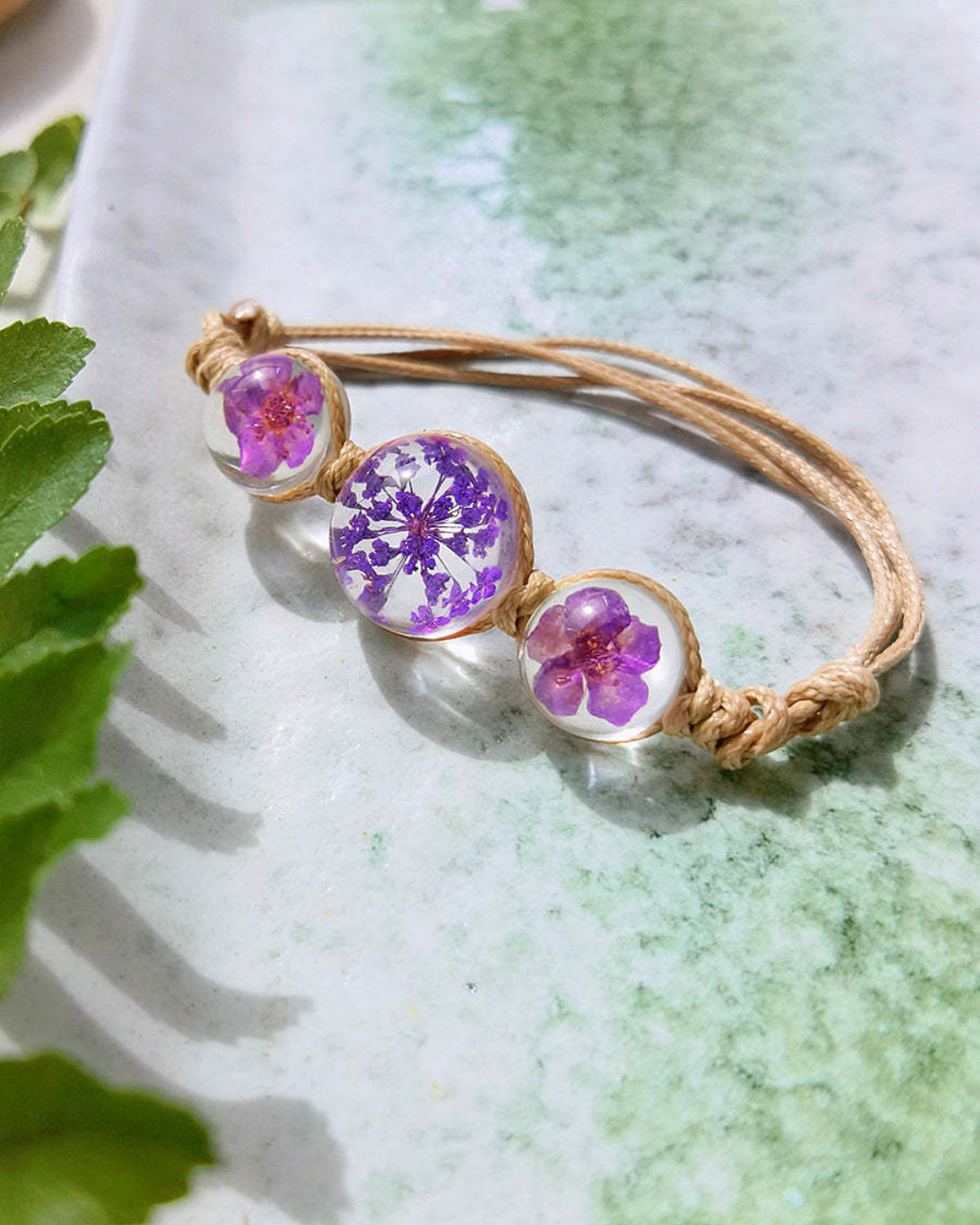 Pulsera de cuerda botánica Bloomkeeper