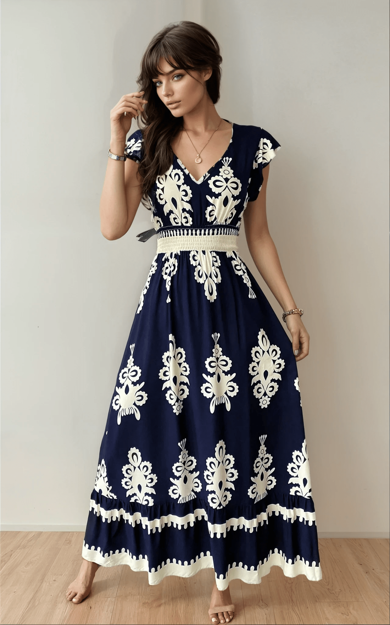 Dreamy Dusk Maxi Dress - TheBohoBloom