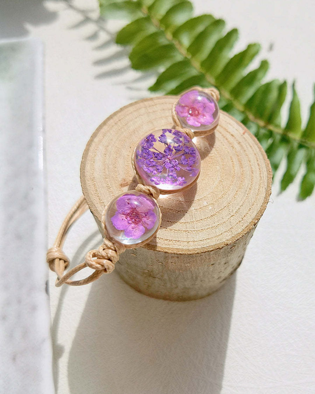 Pulsera de cuerda botánica Bloomkeeper