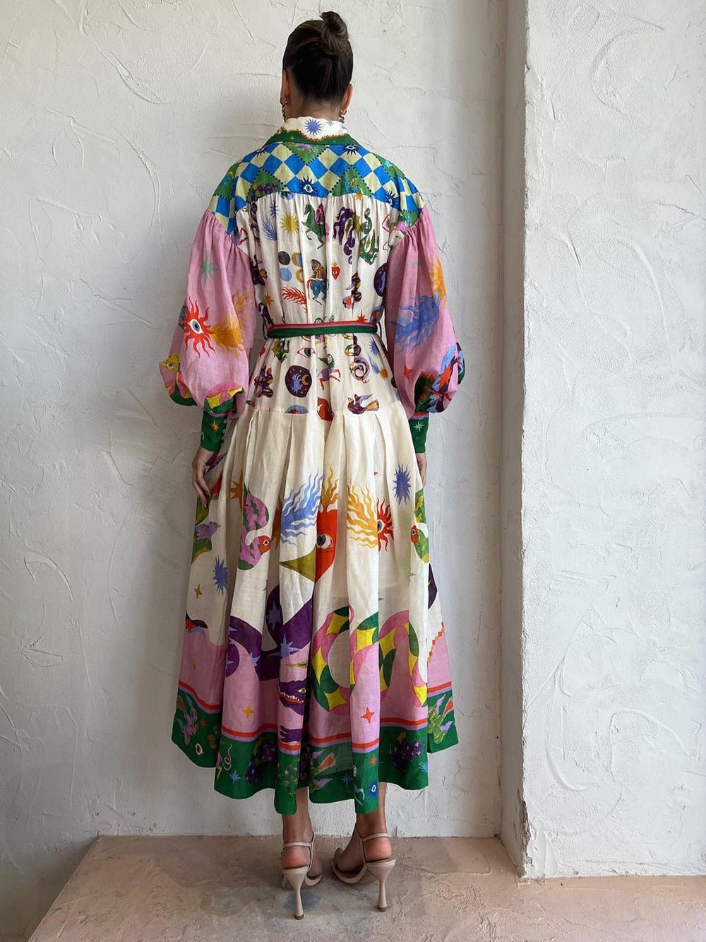 Ease Pleated Maxi Dress - TheBohoBloom