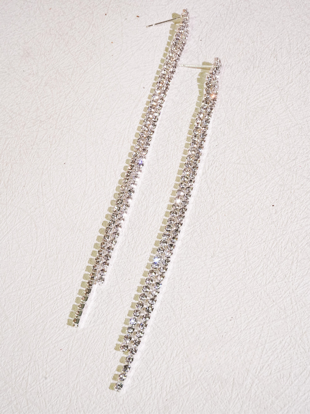 Diamond Dust Drape Earrings