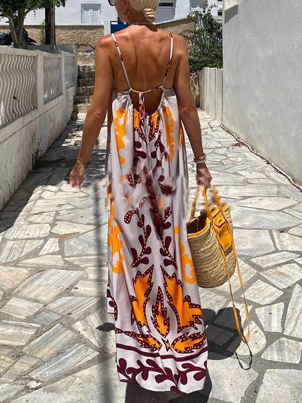 Echoes of Culture Cami Maxi Dress - TheBohoBloom