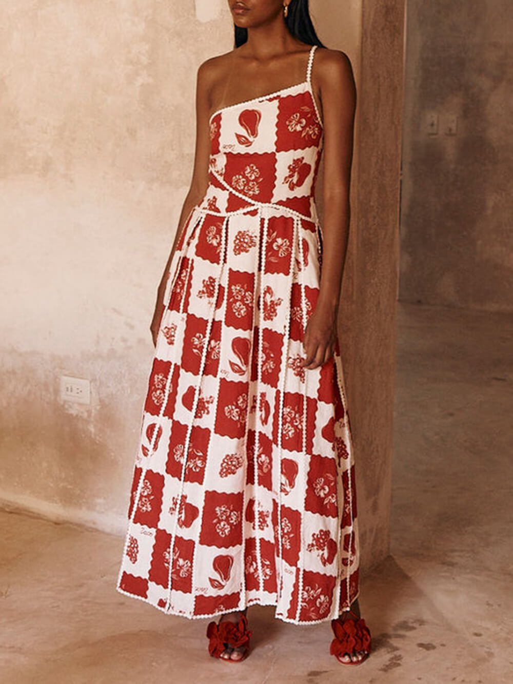 Alhambra Blossom Printed Maxi Dress - TheBohoBloom