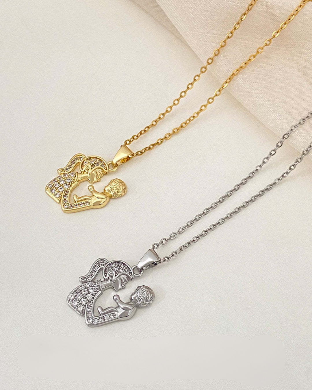 Mother’s Glow Charm Necklace