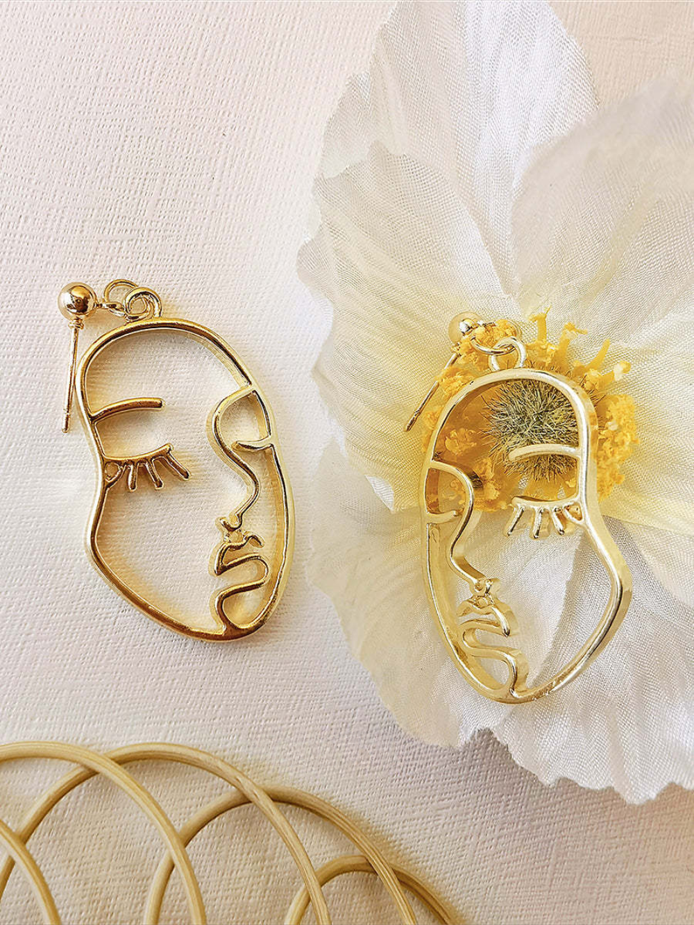 Modern Muse Outline Earrings