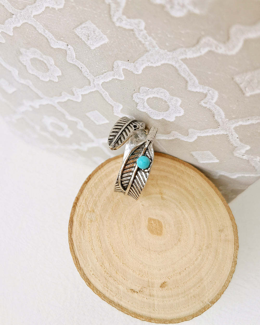 Skytrail Feathered Ring