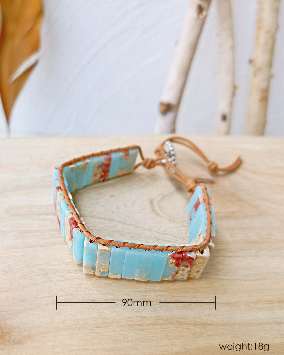 Pulsera de Bucle Prado Esmeralda