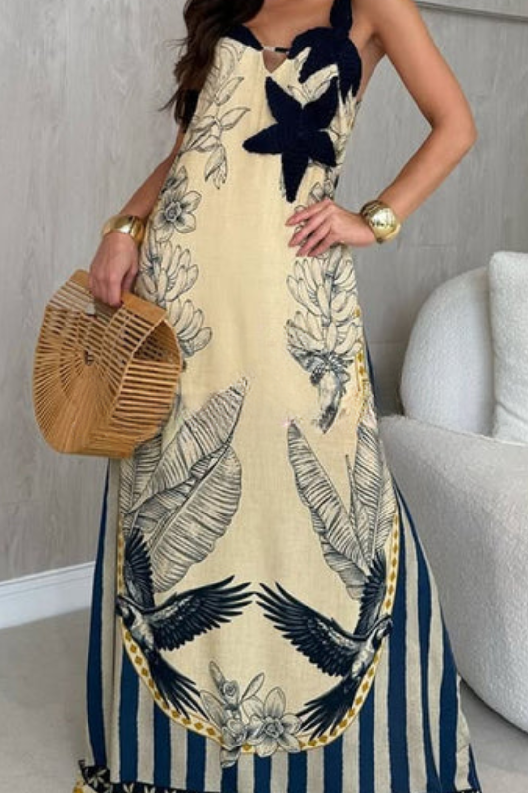 Sand & Flight Maxi Dress