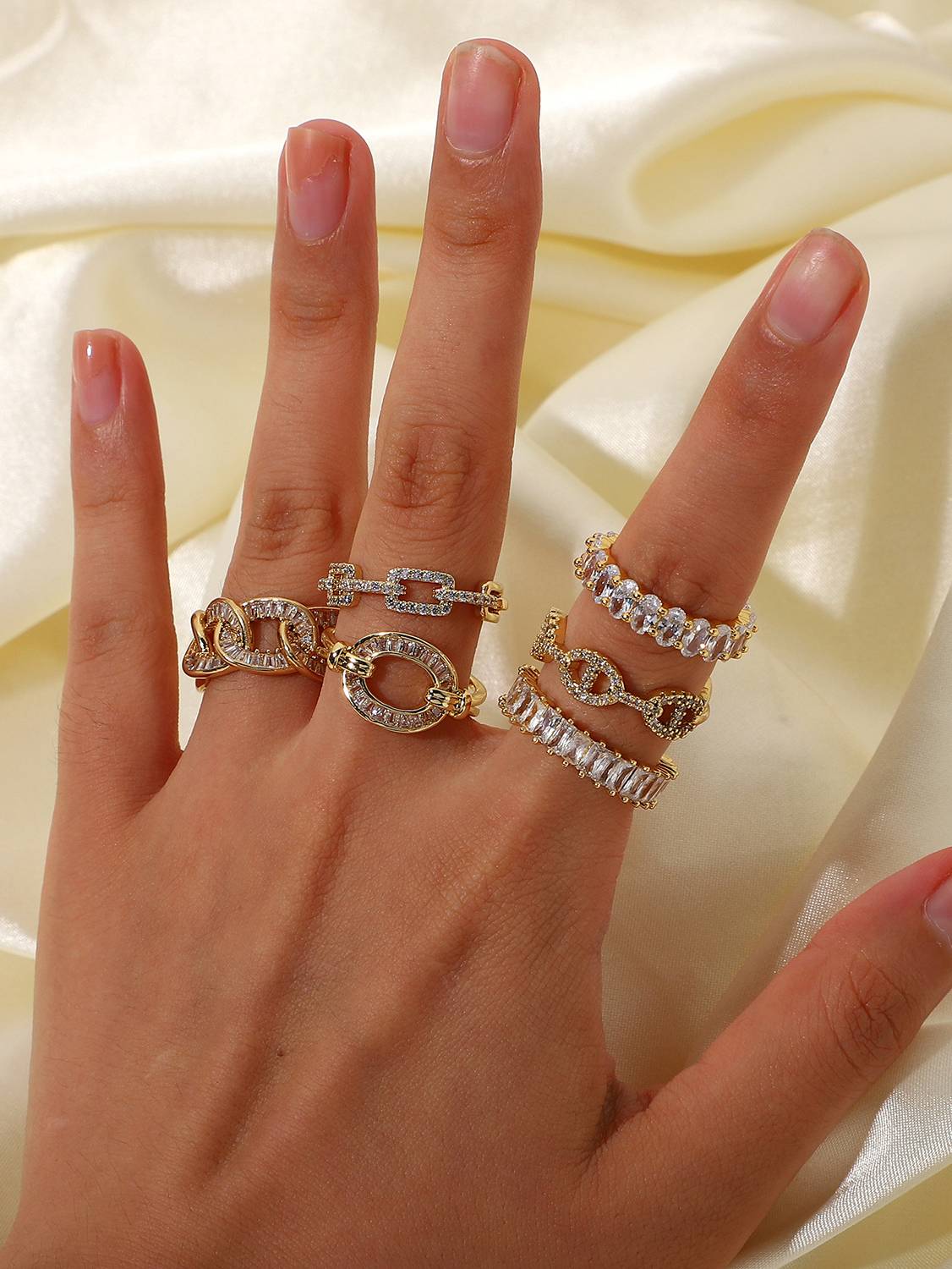 Rhinestone Ring