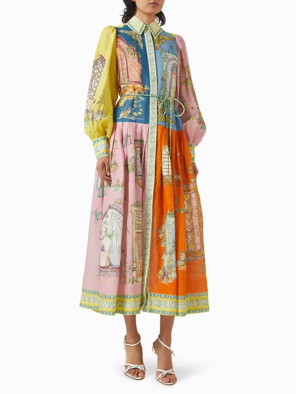 Versa Chic Belted Midi Dress - TheBohoBloom