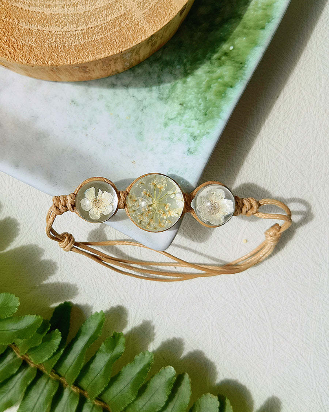 Pulsera de cuerda botánica Bloomkeeper