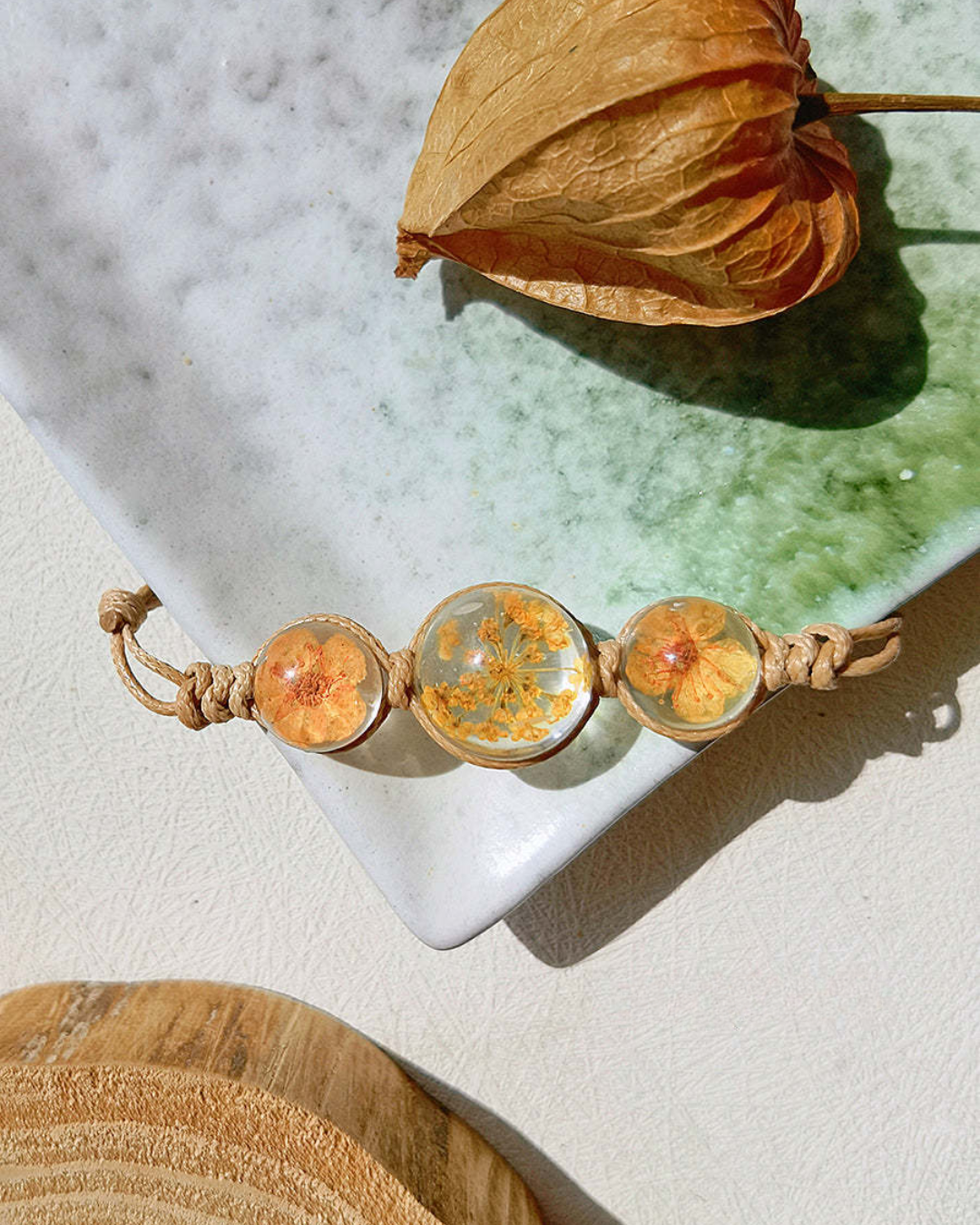 Pulsera de cuerda botánica Bloomkeeper