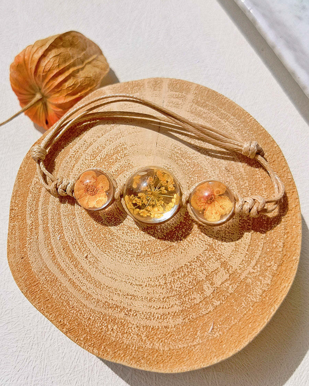 Pulsera de cuerda botánica Bloomkeeper
