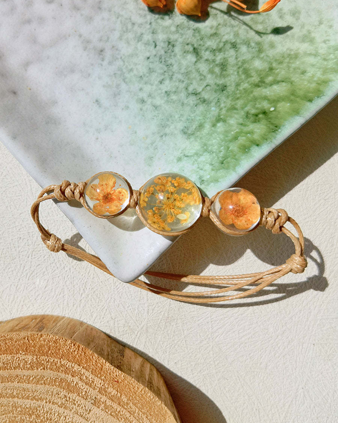 Pulsera de cuerda botánica Bloomkeeper