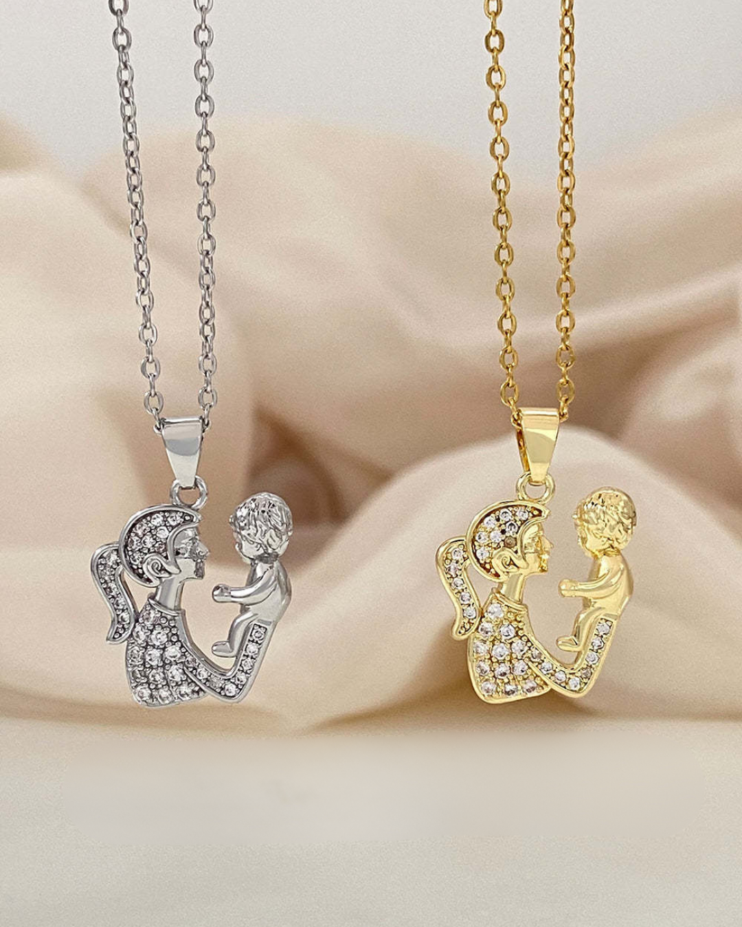 Mother’s Glow Charm Necklace