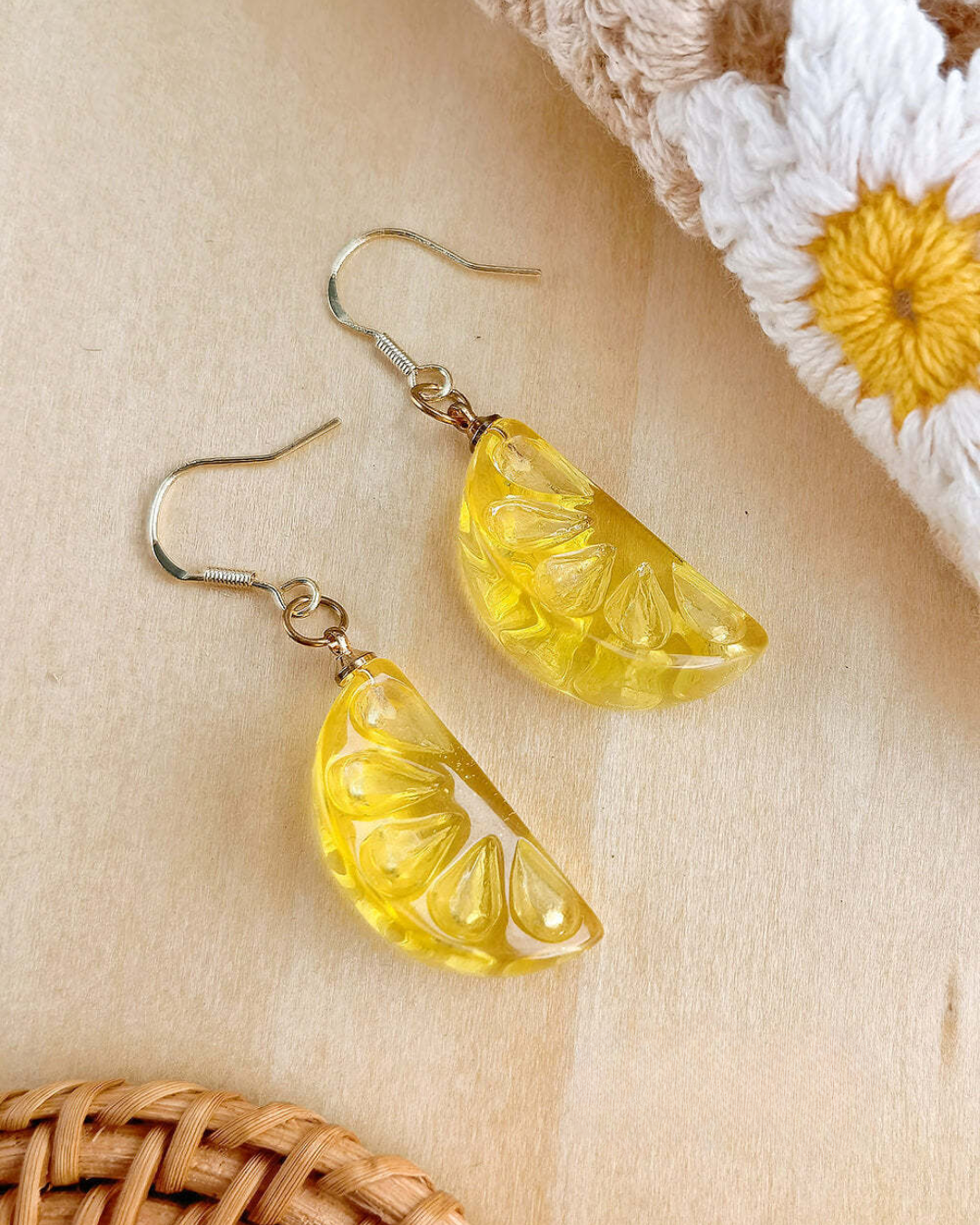 Citrus Pop Dangle Earrings