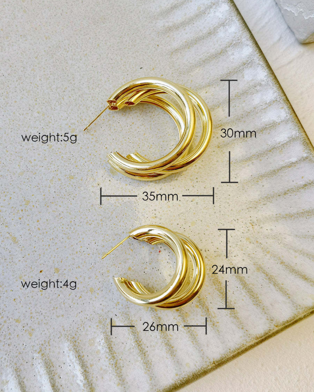 Harmony Layered Earrings