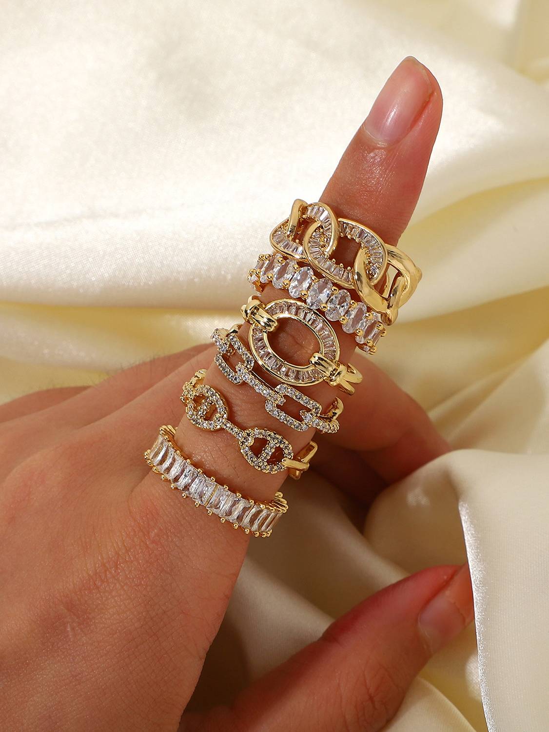 Rhinestone Ring