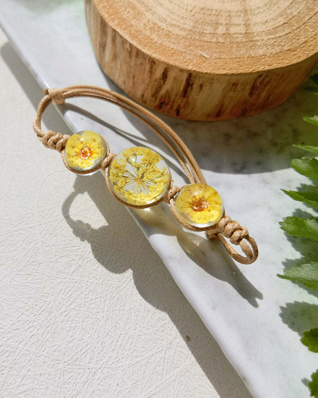 Pulsera de cuerda botánica Bloomkeeper
