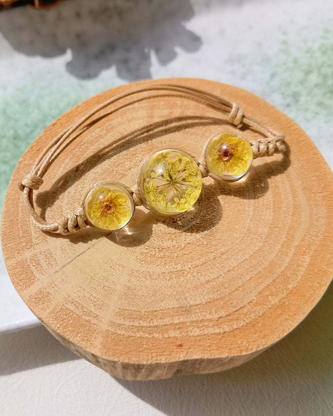 Pulsera de cuerda botánica Bloomkeeper