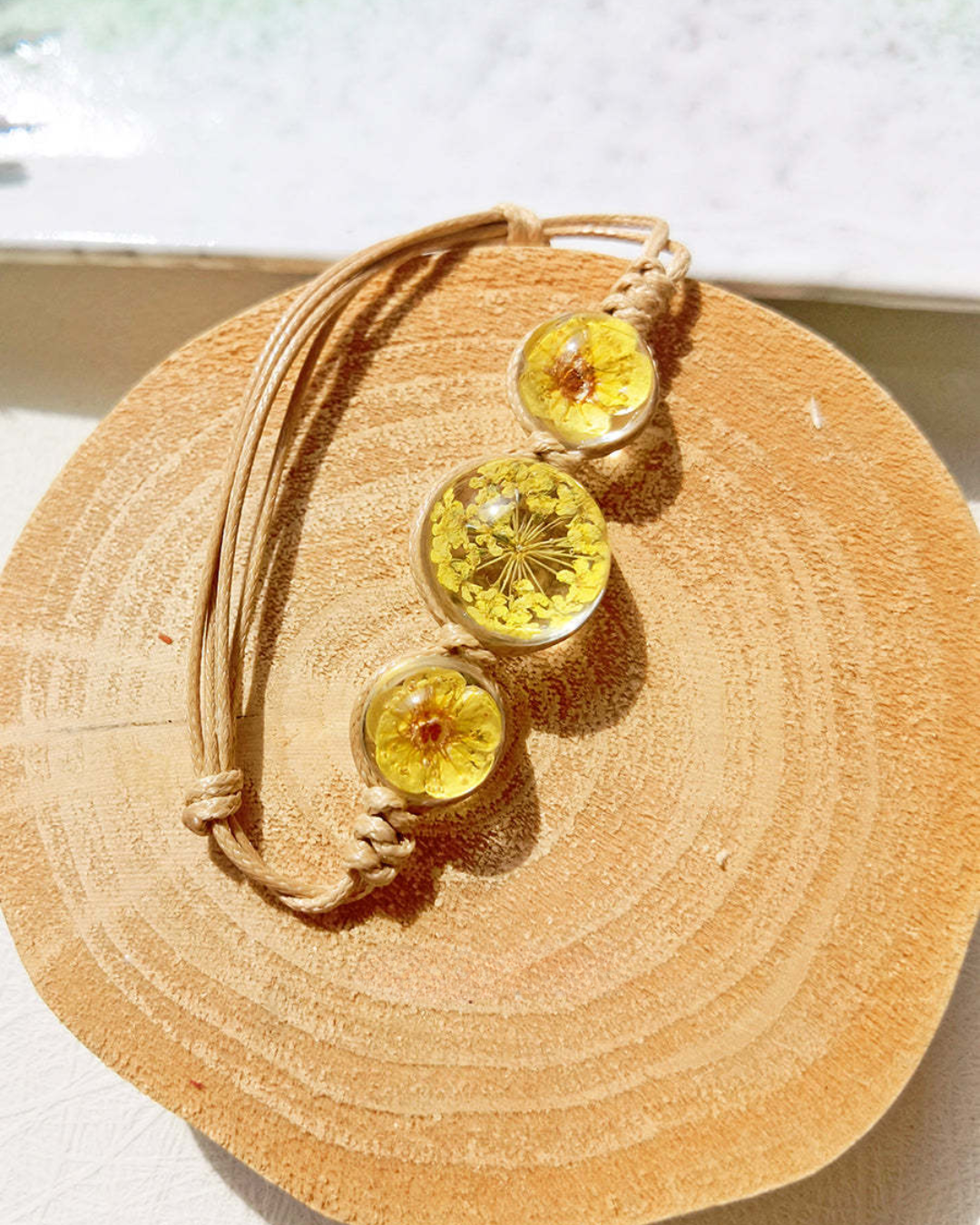 Pulsera de cuerda botánica Bloomkeeper