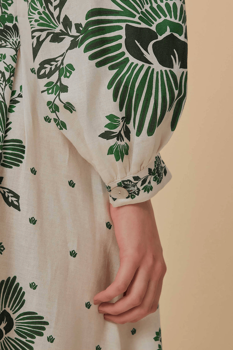 Verdant Charm Maxi Dress - TheBohoBloom