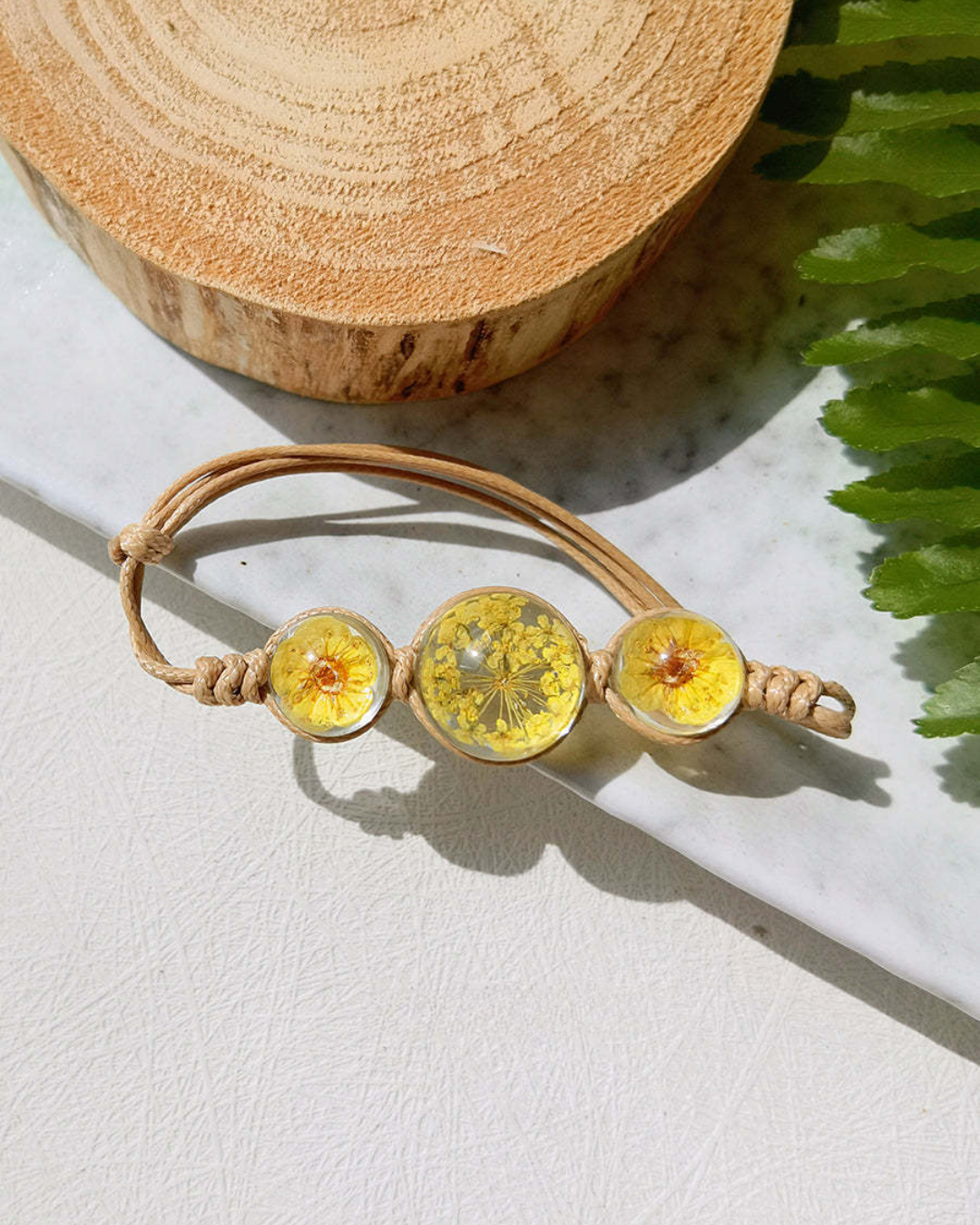 Pulsera de cuerda botánica Bloomkeeper