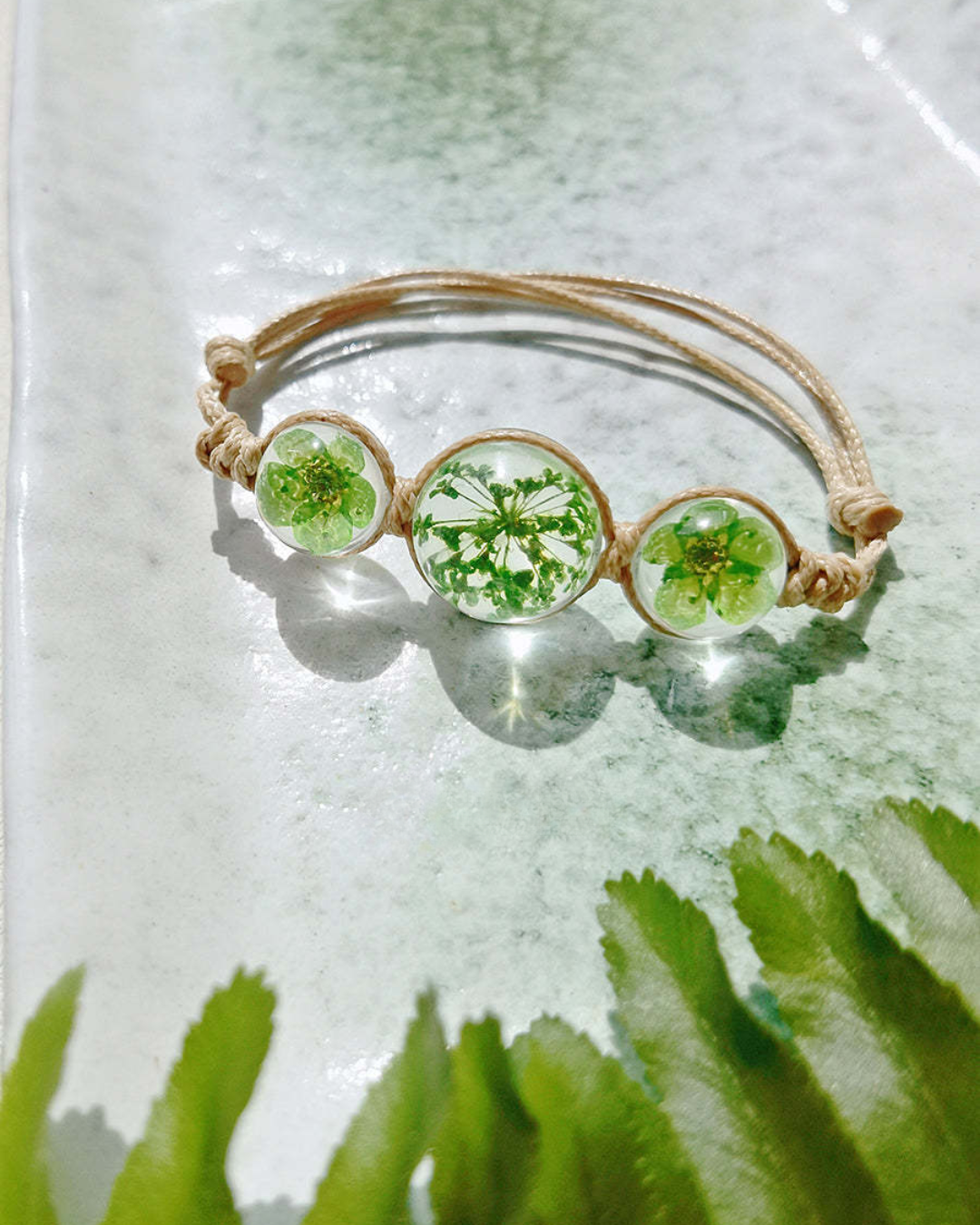 Pulsera de cuerda botánica Bloomkeeper