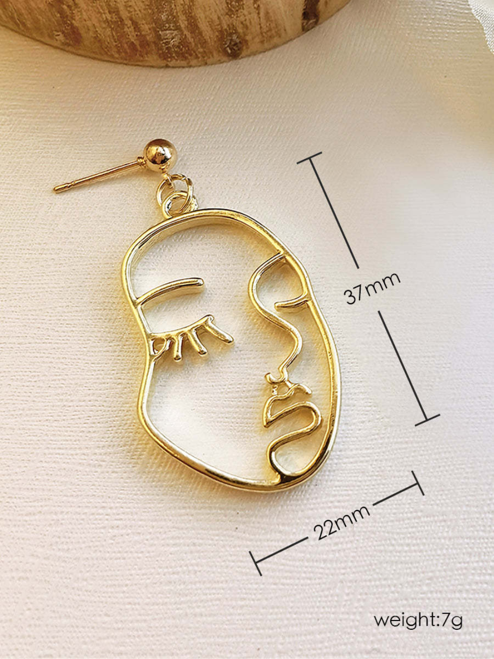 Modern Muse Outline Earrings