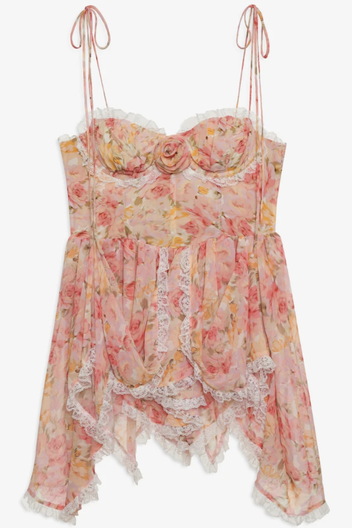 Elea Asymmetrical Mini Dress