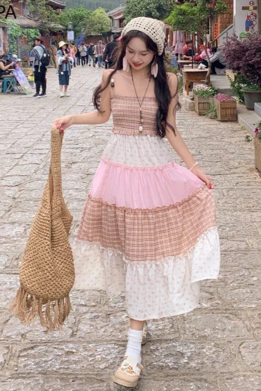 Sweet Haven Smock Midi Dress