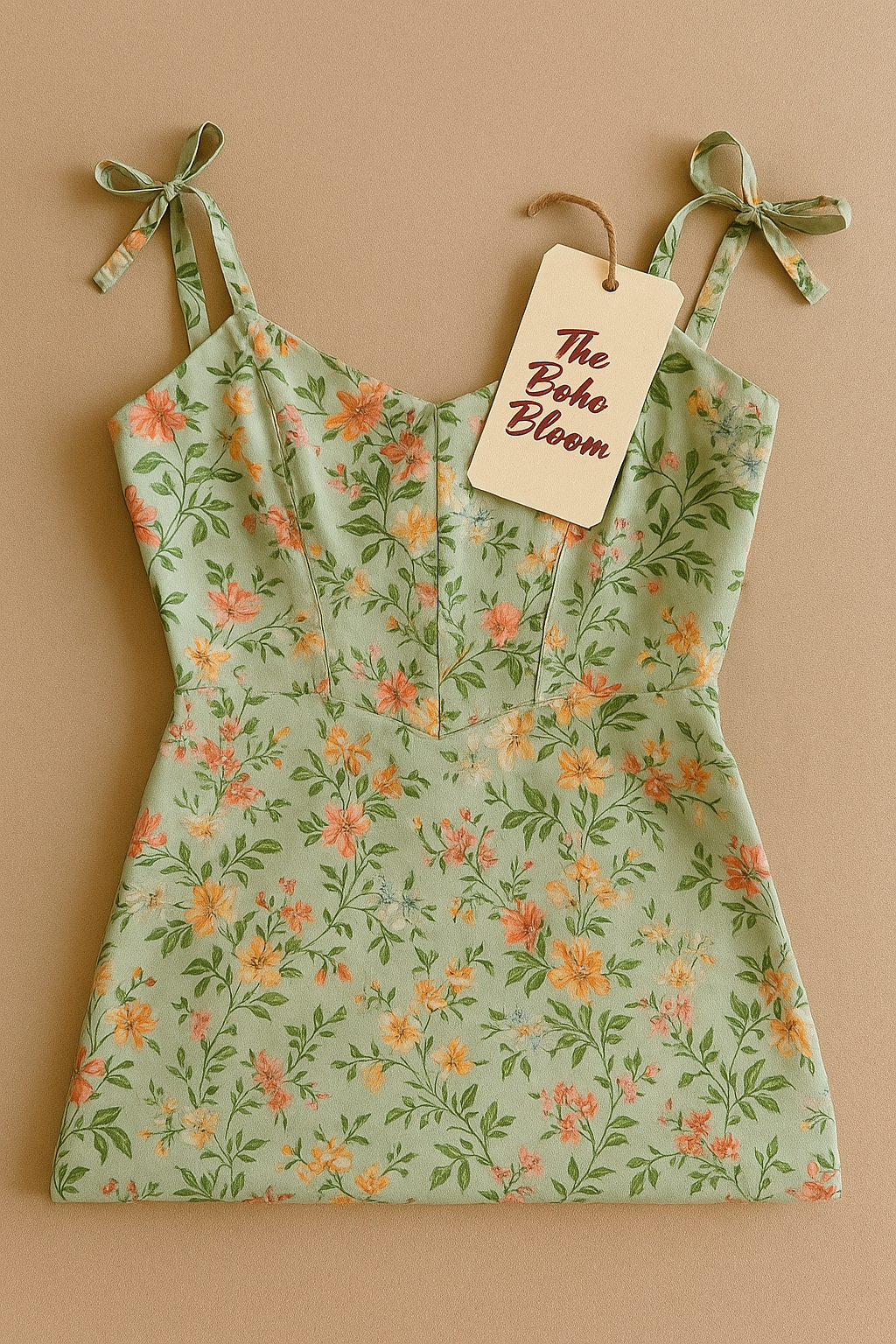Sunday Bloom Reverie Midikleid