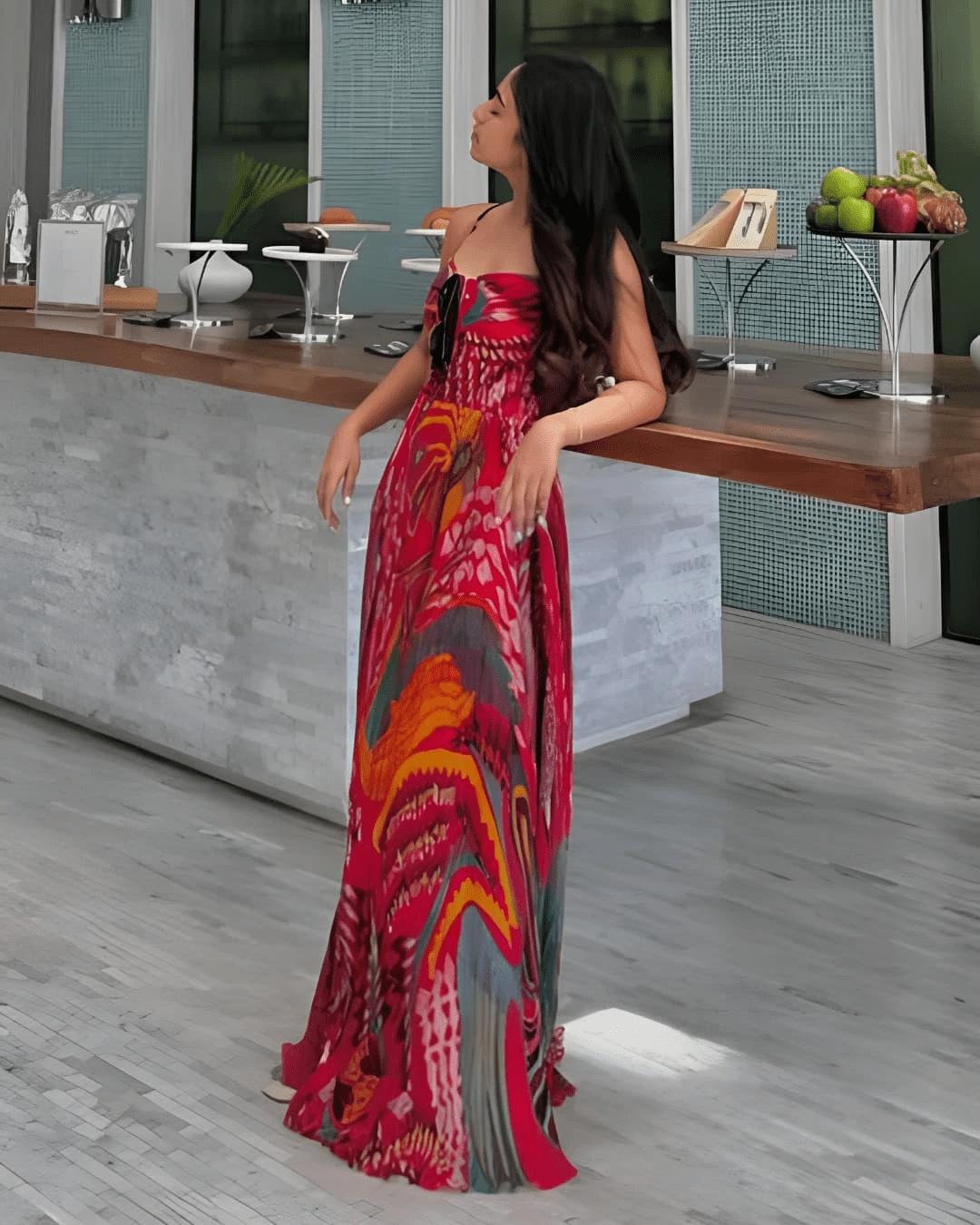 Colorburst Bohemian Maxi Dress - TheBohoBloom