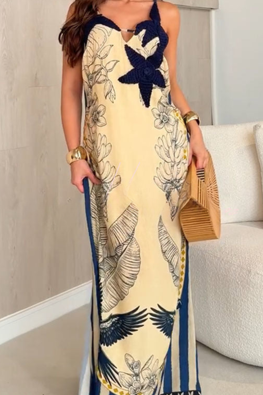 Sand & Flight Maxi Dress