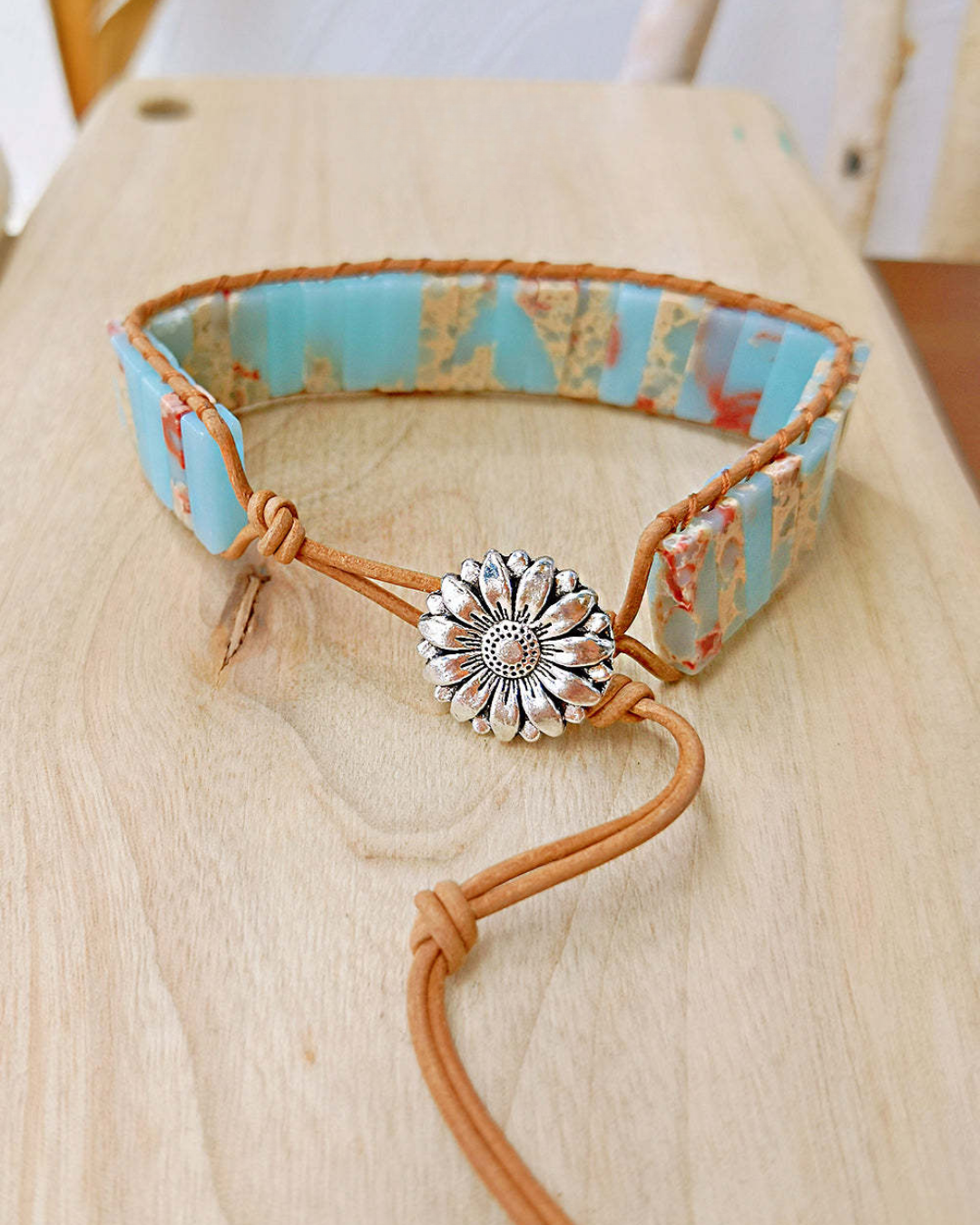 Emerald Meadow Loop Bracelet