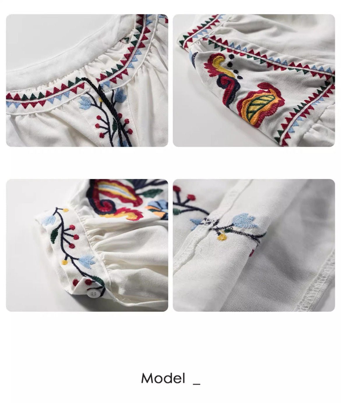 Embroidered Harmony Maxi Dress - TheBohoBloom