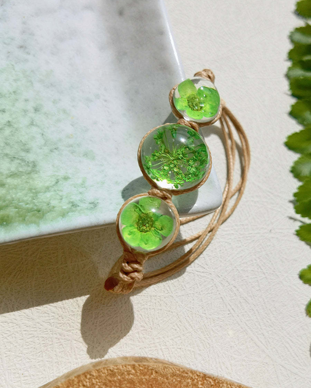 Pulsera de cuerda botánica Bloomkeeper