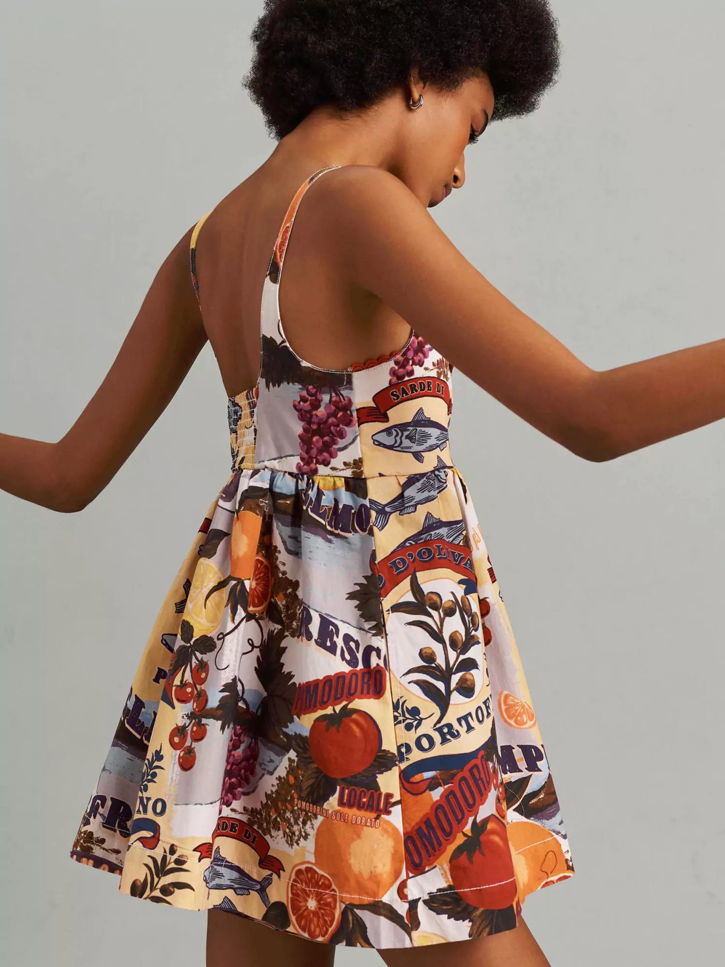 Tropical Seaside Serenity Mini Dress - TheBohoBloom