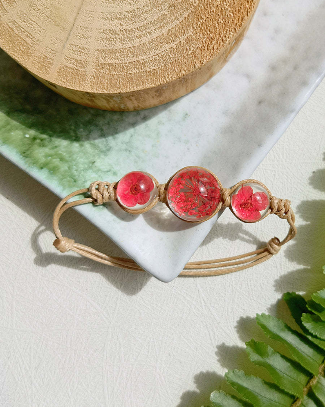 Pulsera de cuerda botánica Bloomkeeper