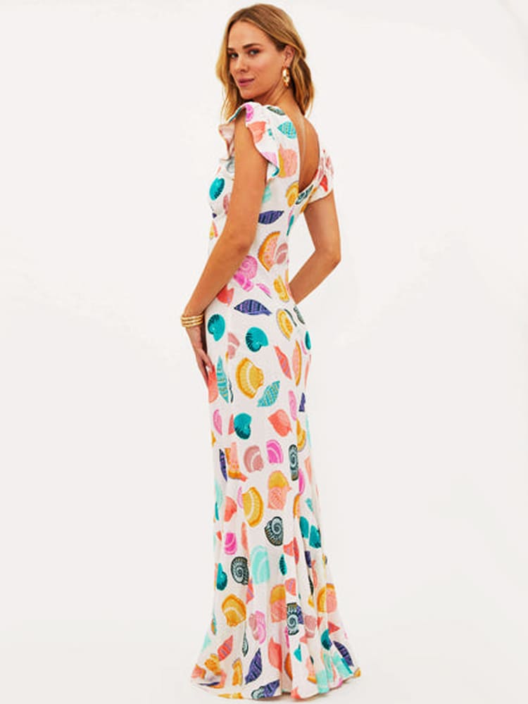 Shell Whisper Maxi Dress - TheBohoBloom