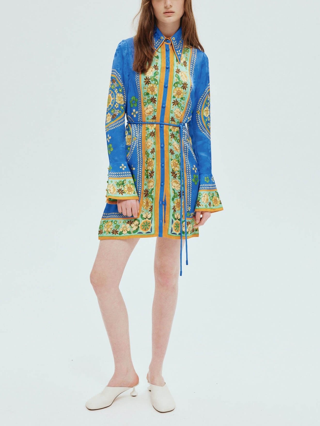 Medallion Majesty Mini Dress - TheBohoBloom